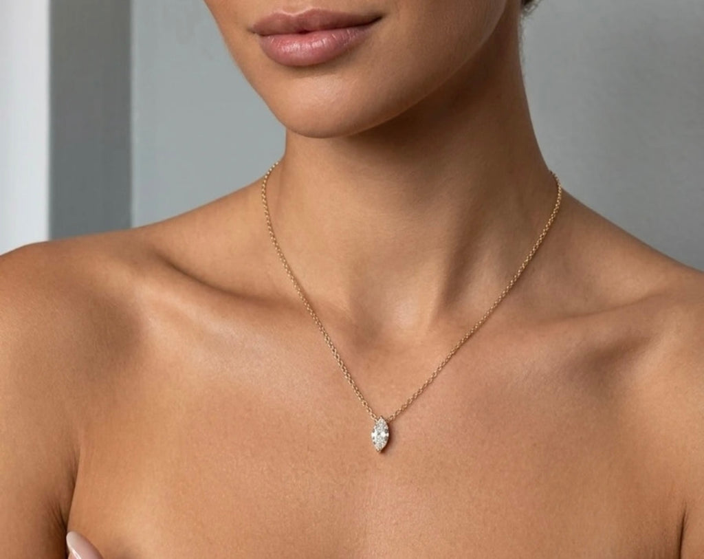 Collana Marquise Placcata Oro