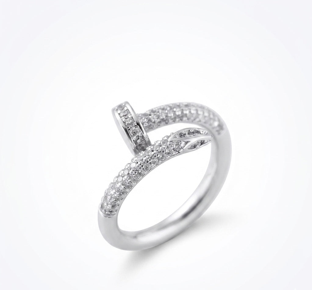Anello Zirconi Silver
