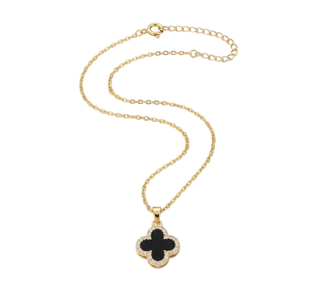Collar Kate de Acero Inoxidable y Zirconitas