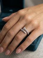 Anello Zirconi Silver