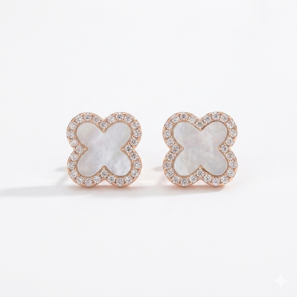 Four-leaf Clover Earrings