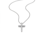 Collana a croce di diamanti